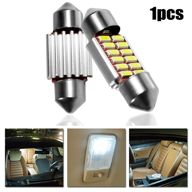 31MM LED Bulb C5W C10W Super Bright 4014 12V Interior Car Reading Light  Doom Lamp Reading Lamp Car Interior Light White 6500k - AliExpress