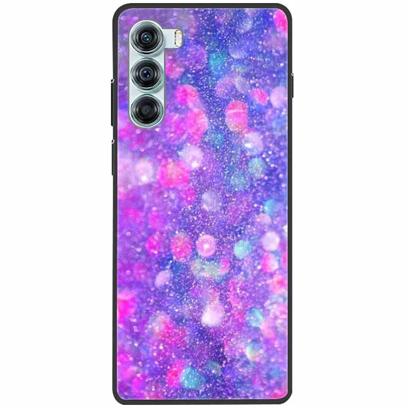 Sleek Black Silicone Protective Case with Soft Cover and Cute Design