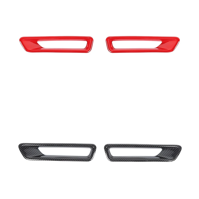 

Декоративная Передняя панель для бровей, отделка, противотуманная наклейка для Ford Mustang 2010 2011 2012 2013