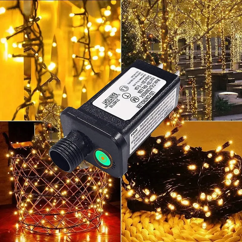 24V Transformer Plug Power Supply Suitable For Christmas Halloween LED Equipment Decorations US Plug