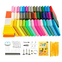 24/36/50 Colors Polymer Clay Fimo Diy Soft Clay Set Molding Craft Oven Bake Clay Blocks  Montessori Early Education Toy For Kids 1