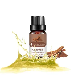 Aromatherapy Essential Oil with Natural Fruit and Vanilla Essence for Candle and Soap Making, 10ml (Cinnamon)
