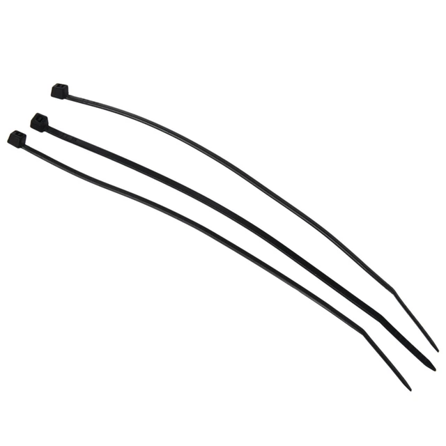 200Db 2,5 Mmx150 Mm Önzáró Elektromos Kábel Cipzárral Rögzített Kábelkötegek Fekete - Image 5
