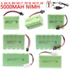 3.6V/4.8V/6V/7.2V/9.6V 5000mAh NI-MH Battery For Rc toys Cars Tanks Robots Guns Boats toys accessories high capacity AA Battery 1