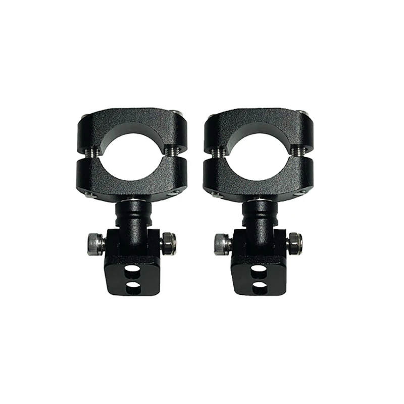 Support Universel Pour Feux Antibrouillard LED Moto - Compatible BMW R 1200/1250 GS Adventure (2014-2022), En Alliage D'aluminium Noir - 8