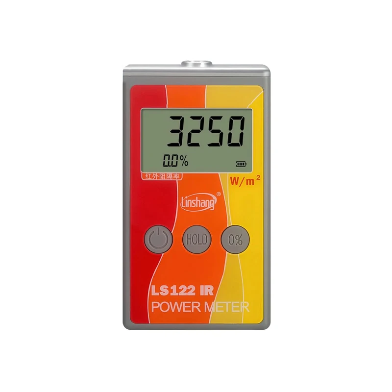 Linshang LS122 LS123 Solar Infared Power Meter UV Light Power Intensity Meter Measure Ultraviolet IR Radiation Intensity