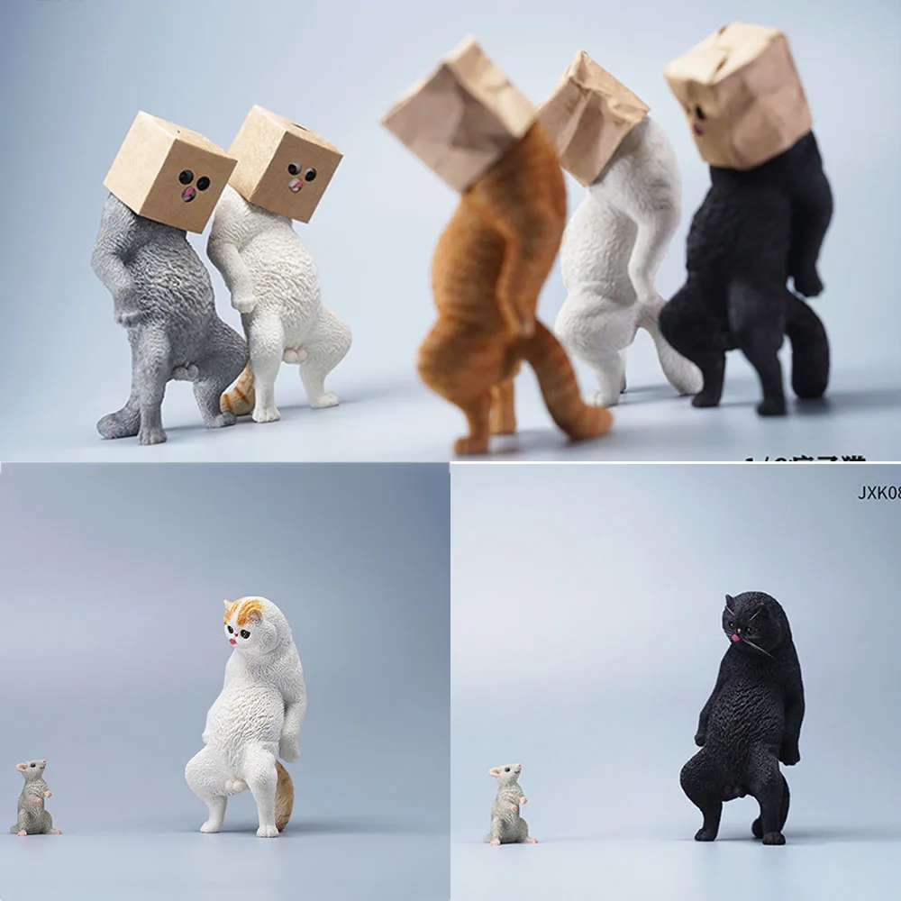 

JXK088 1/6 Scale Figure Scene Accessories Simulation Animal Exoticshorthair Pet Figure Model for 12 inches Action Figure