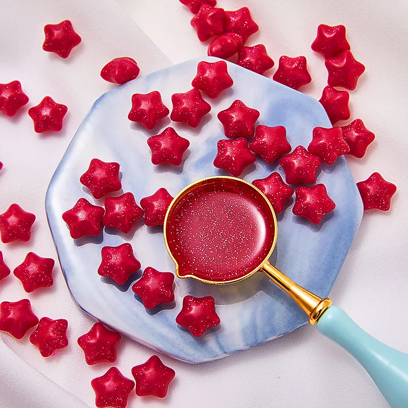 Colorful Pearlescent Enamel Wax Grains for DIY Handmade Crafts