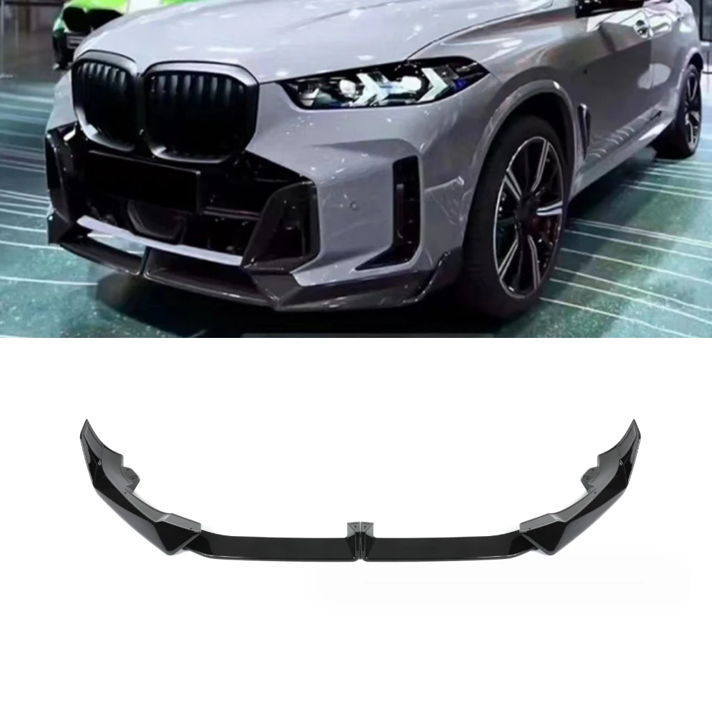 

Car Front Bumper Lip Spoiler For BMW X5 G05 LCI M Sport 2023 2024 Front Bumper Protector Lower Blade Splitter Car Styling