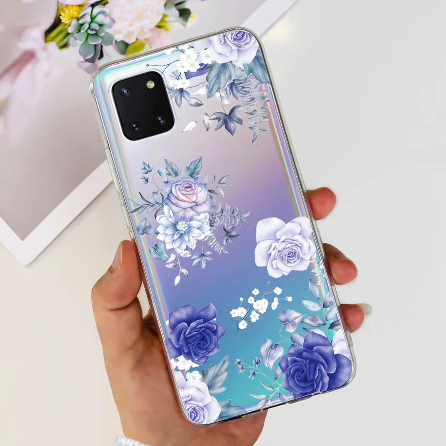 Cute Butterfly Slim Clear Silicone Phone Case Cover