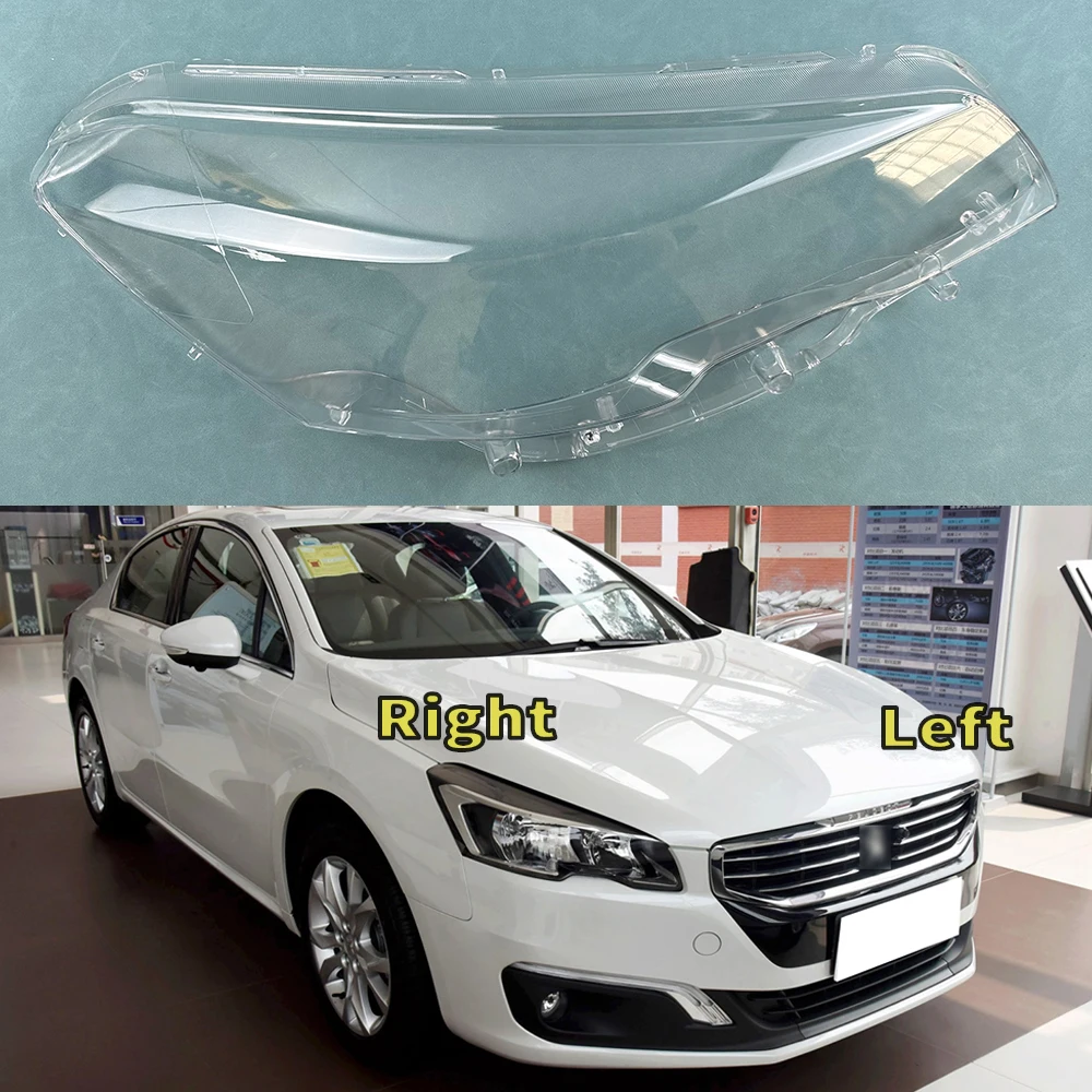 ForPeugeot50820152016HalogenLEDHeadlightCoverTransparentMask