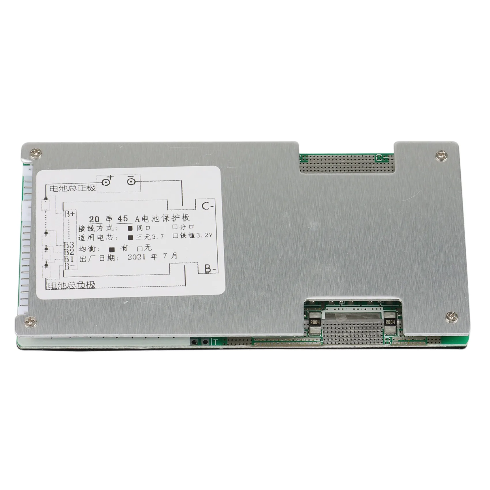 

20S 72V 45A Li-Ion Lithium Battery BMS PCB Circuit Board Power Protection Board for Scooter Ebike Electric Bicycle