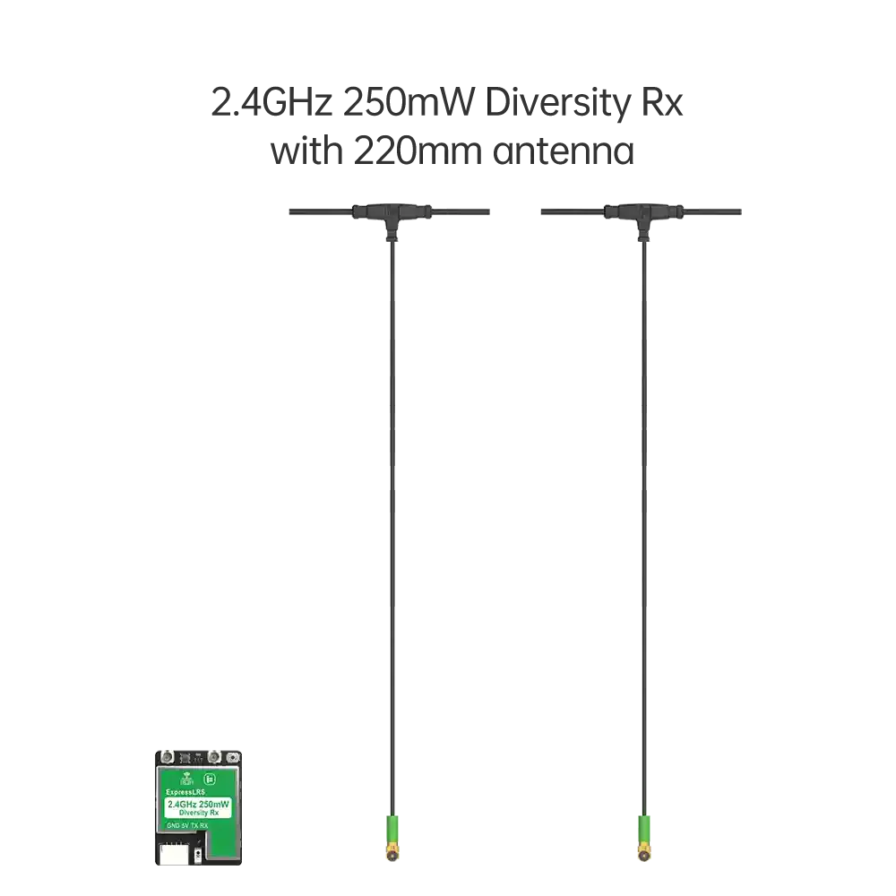 2.4G RX  2x220mm
