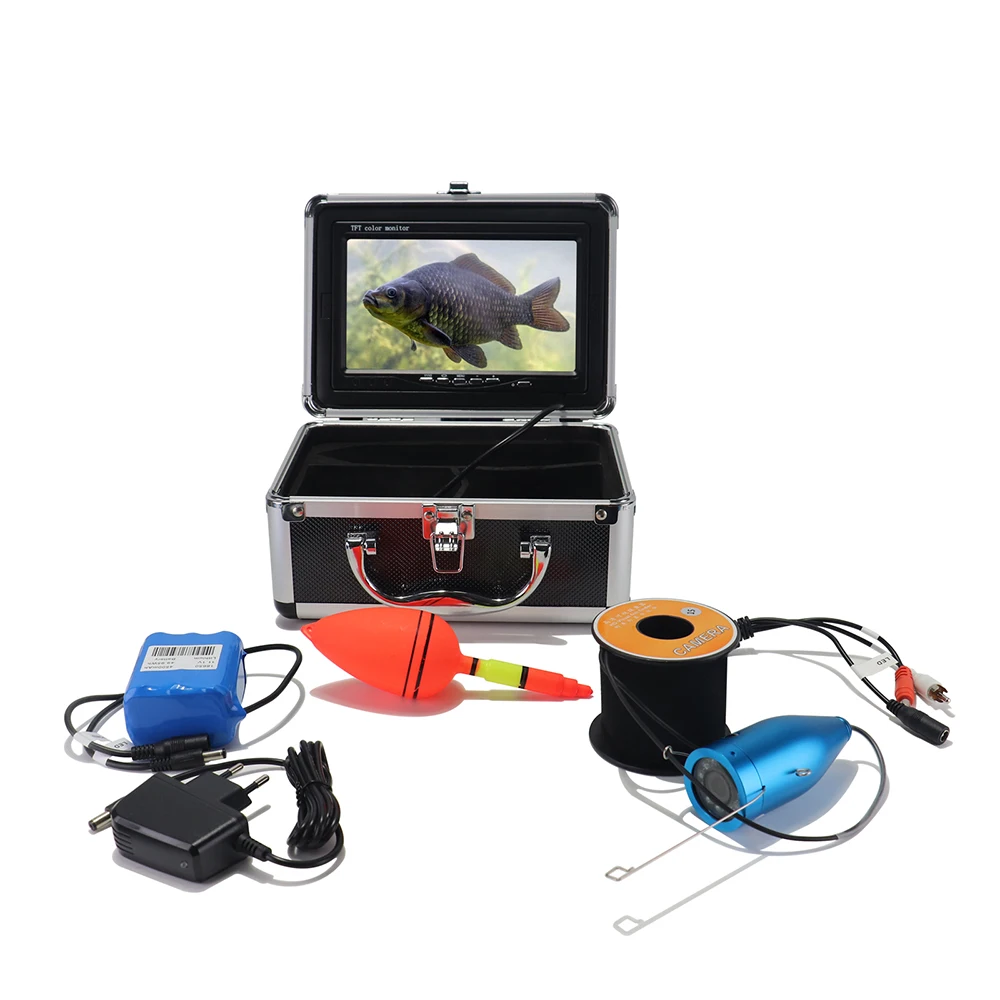 factory direct sale fish finder with 15M/30M/40M/50M cable reel