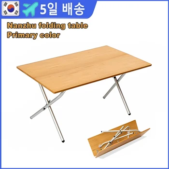 야외 캠핑 대나무 접이식 테이블, 단단한 나무 테이블, 휴대용 접이식 보관, 캠프장 피크닉 럭셔리