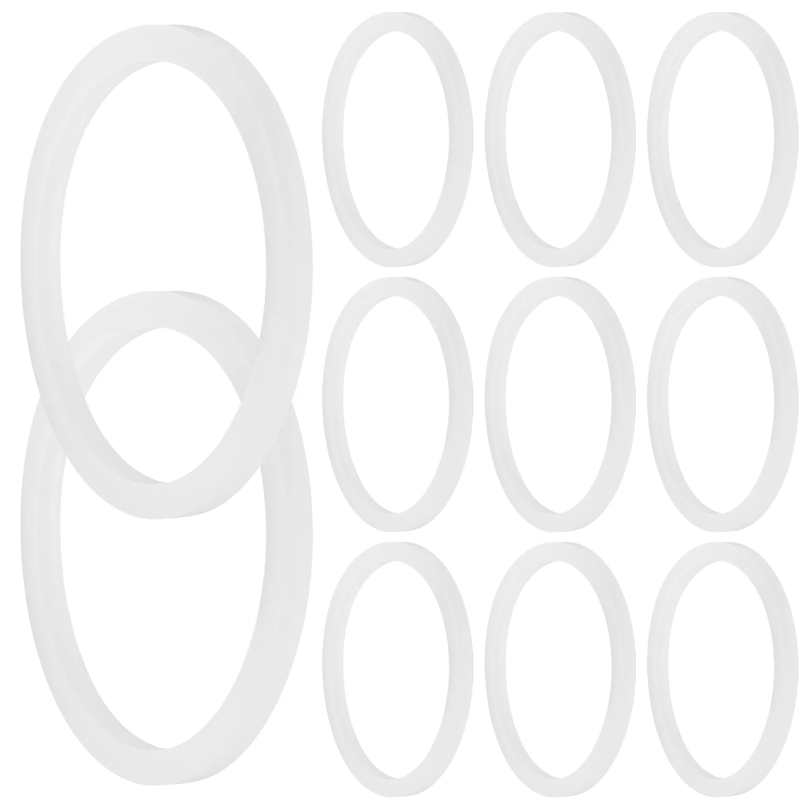 

20 Pcs Wide Bottle Silicone Rings Jar Seal Can Covers Mason Jars Seals for Glass Silica Gel
