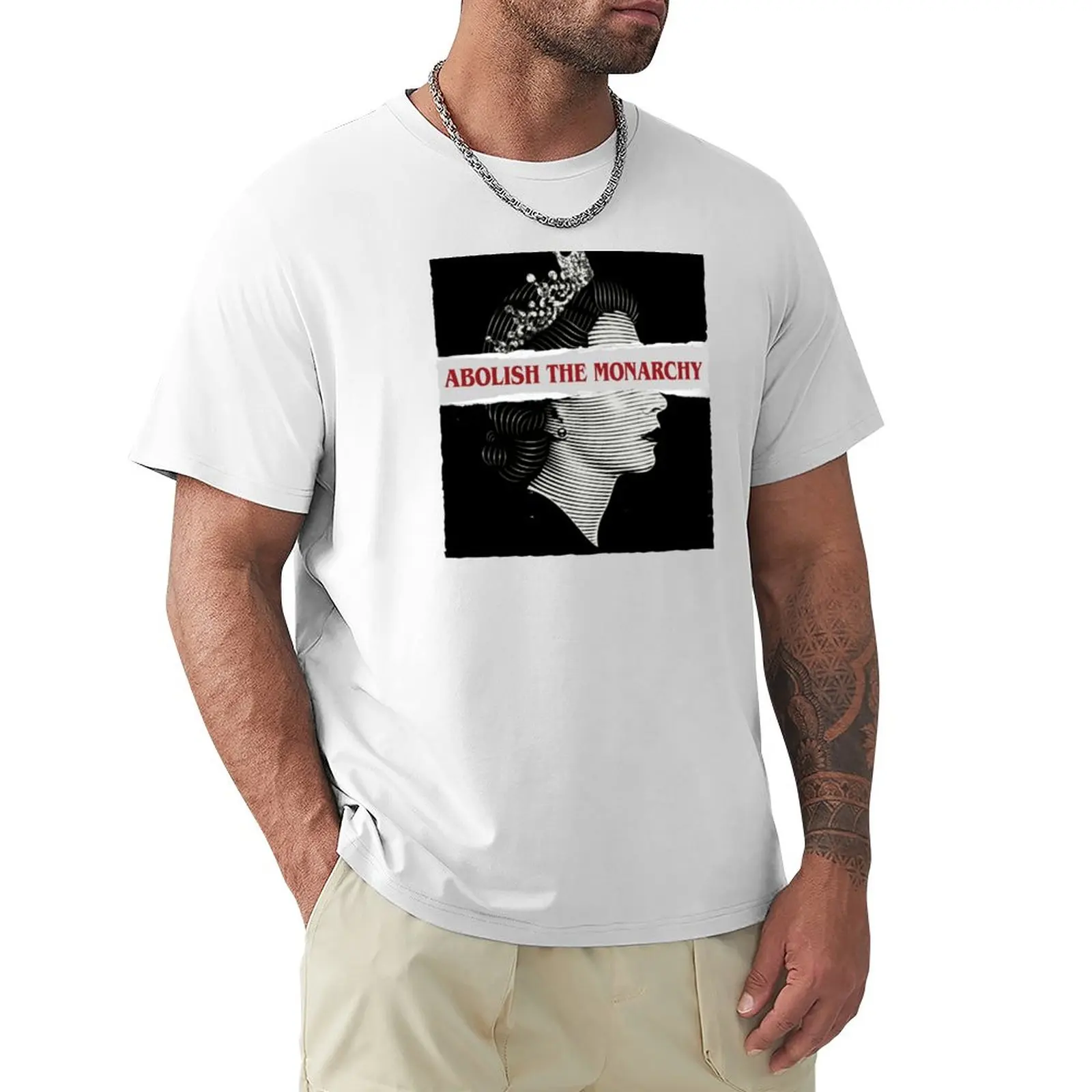 

Abolish the Monarchy T-Shirt heavyweight t shirts Aesthetic clothing Oversized t-shirt mens graphic t-shirts