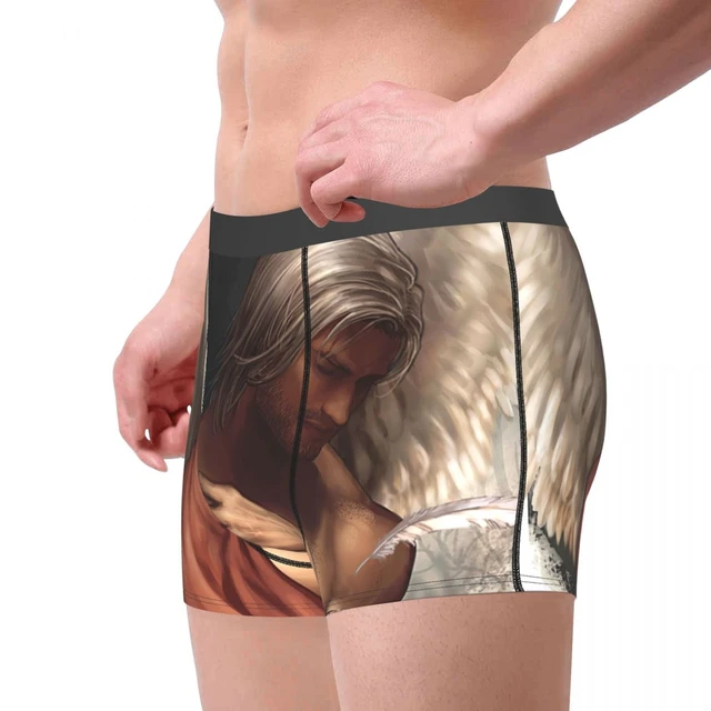 Fantasy - Angel Underpants Breathbale Panties Male Underwear Print Shorts  Boxer Briefs - AliExpress