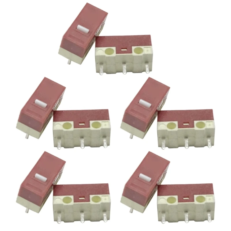 

10Piece/Set Mouse Micro Switch Micro Mute Button HUANO Silent Mouse Microswitch Drop Shipping
