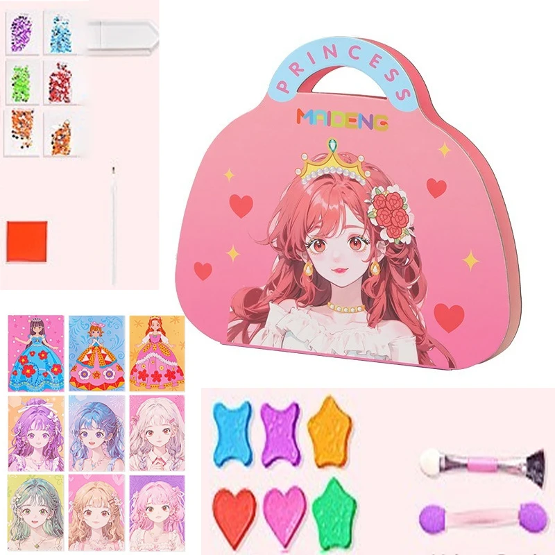 Muñecas Magnéticas De Vestir Para Niñas – Set Portátil De Princesas Con Prendas Intercambiables
