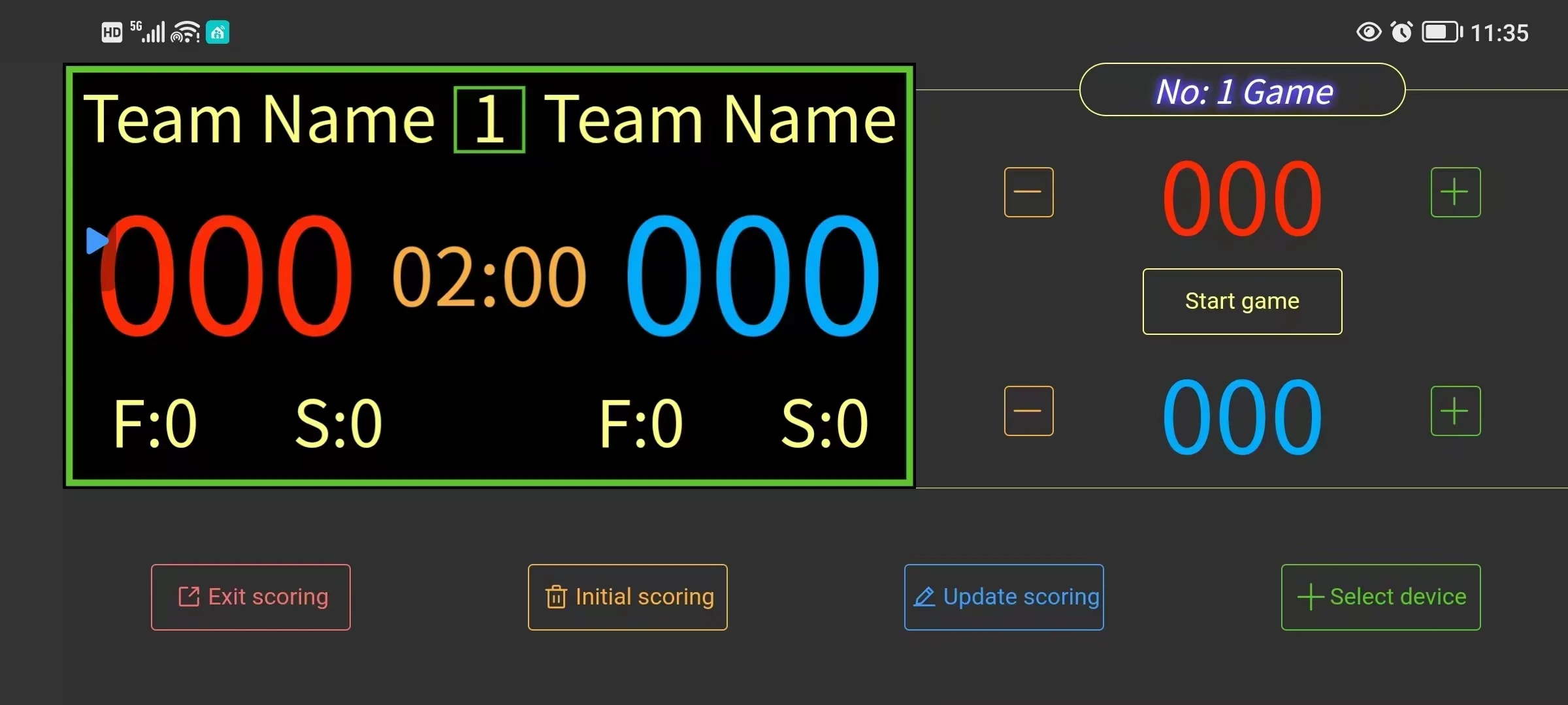 Рисунок 4 - Дисплей MDS Ball игровое табло