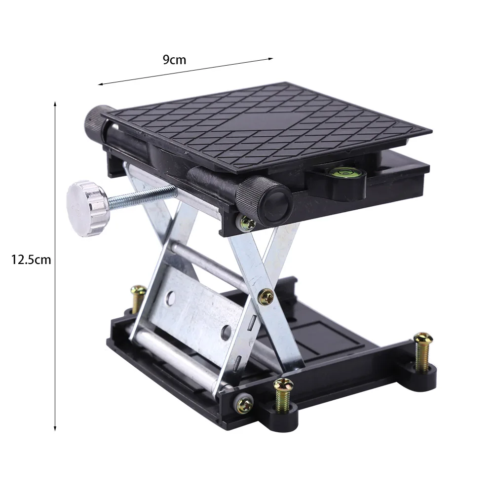 Woodworking Lift Table Adjustable Stainless Steel Carpentry Wood Engraving Lab Experiment Lifting Stand Platform