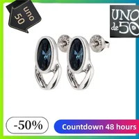 2024 Selling Exquisite High Quality UNO DE 50 Fashion Classic 925 Earrings Jewelry Romantic Holiday Gift 1