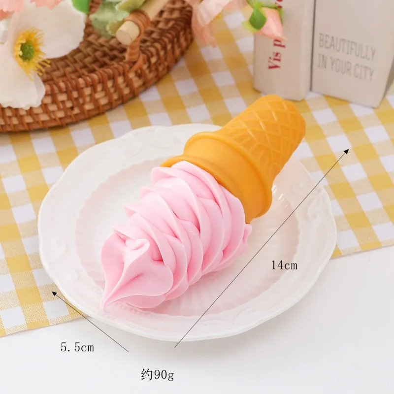 Simulated ice cream fake food model party decor photography props