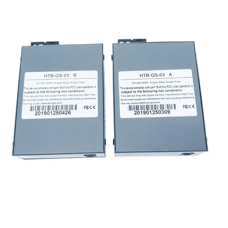 

1 пара, 10/100/1000 Мбит/с, одномодовое одноволоконное волокно Giga-Ethernet, 20 км