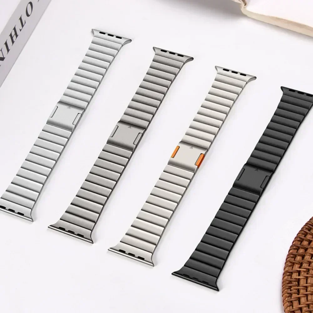 Premium Metal Magnetic Buckle Quick-Release Watch Strap