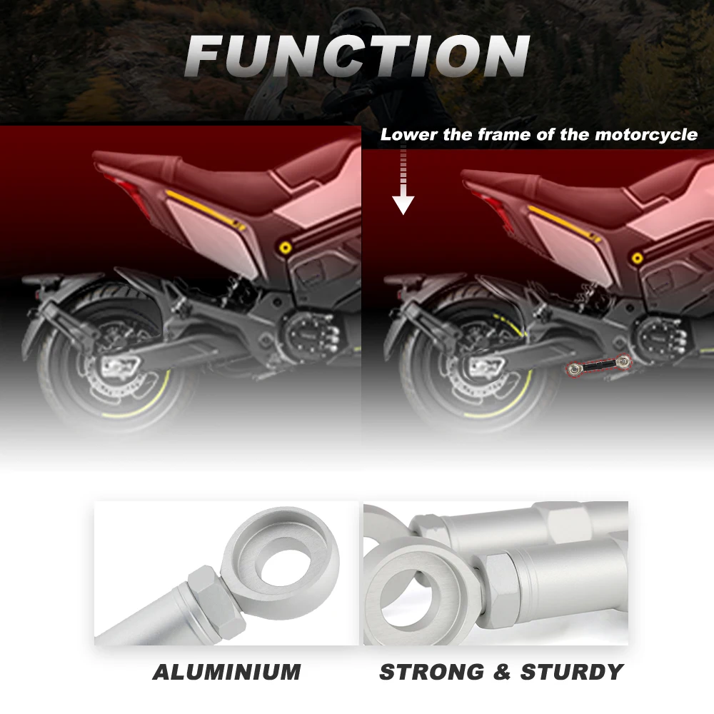 Фото Комплект регулируемых колец для мотоцикла Honda GL1800 CBR500R CB500X CB500F Kawasaki KX85/80/100/120 KLX250/S KLX300R KDX200 №2