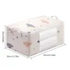 Large Capacity Clothes Storage Bag Organizer With Reinforced Handle Suitable Sorting Bags Dust-proof  Student Luggage Bag 6