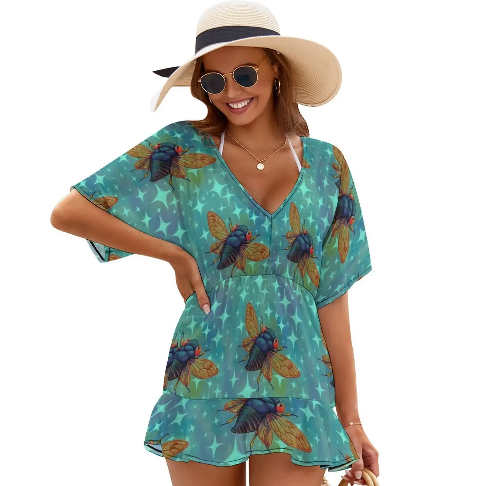 

Magicicada Cover Ups luxury woman party dress women clothing 2024 new arrivals