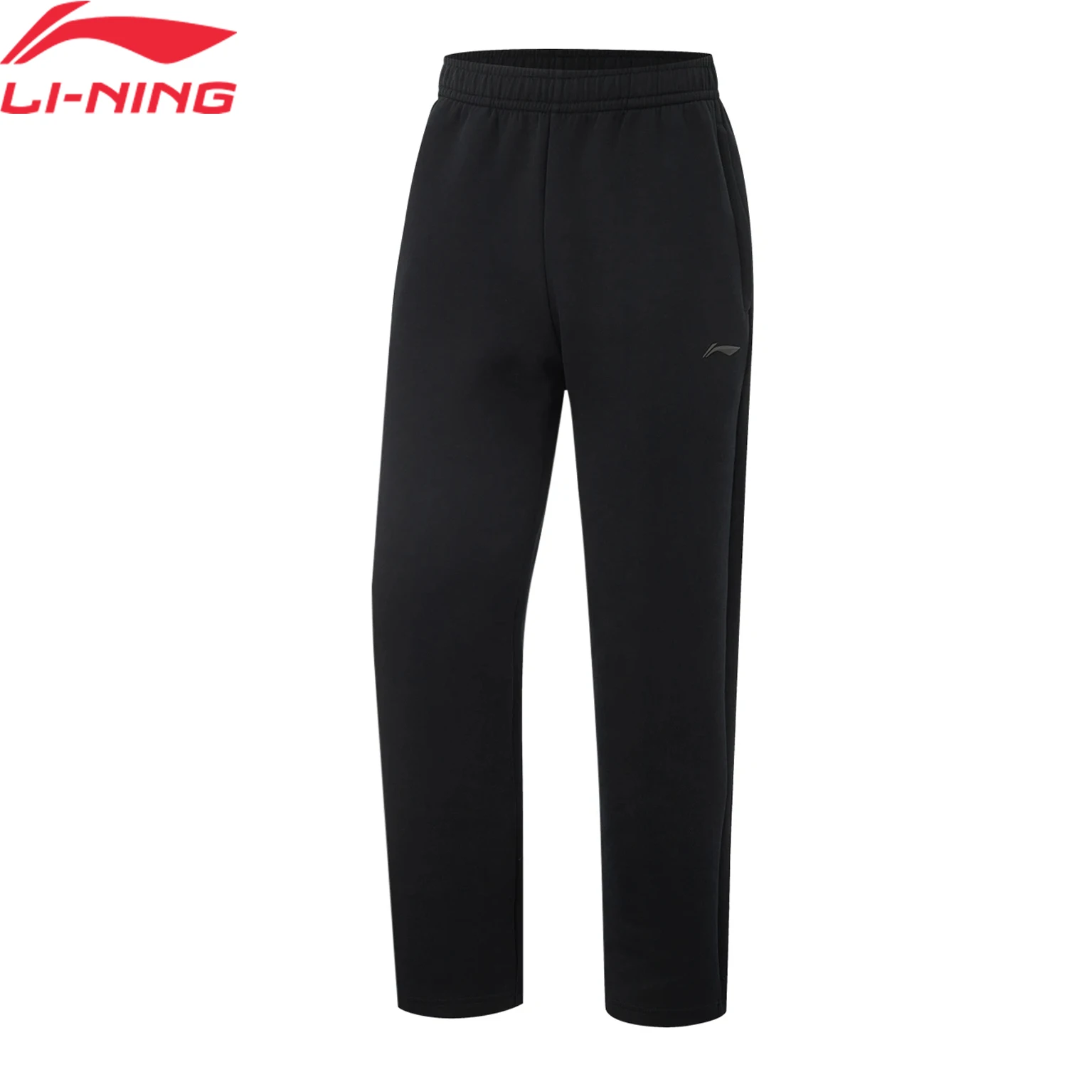 Casual Sports Pants Li-Ning Men Training Pants Regular Fit 55.2%Cotton 44.8%Polyester Comfortable LiNing Classic Fitness Trousers AKLV061