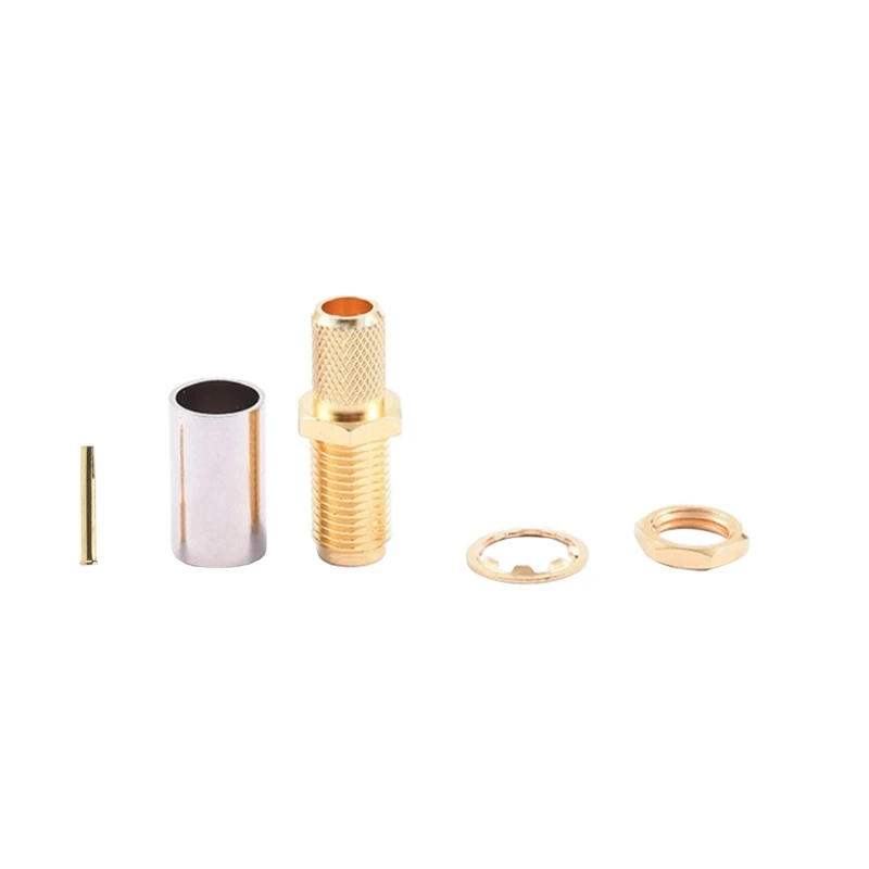 

High-Quality Antenna Connector with External Thread and Internal Hole for LMR240 Cable