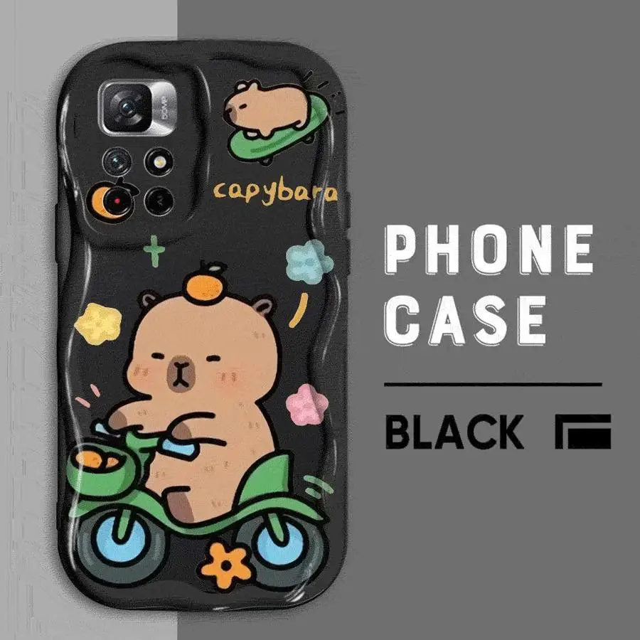 Capybara-Themed Durable Phone Case Cover