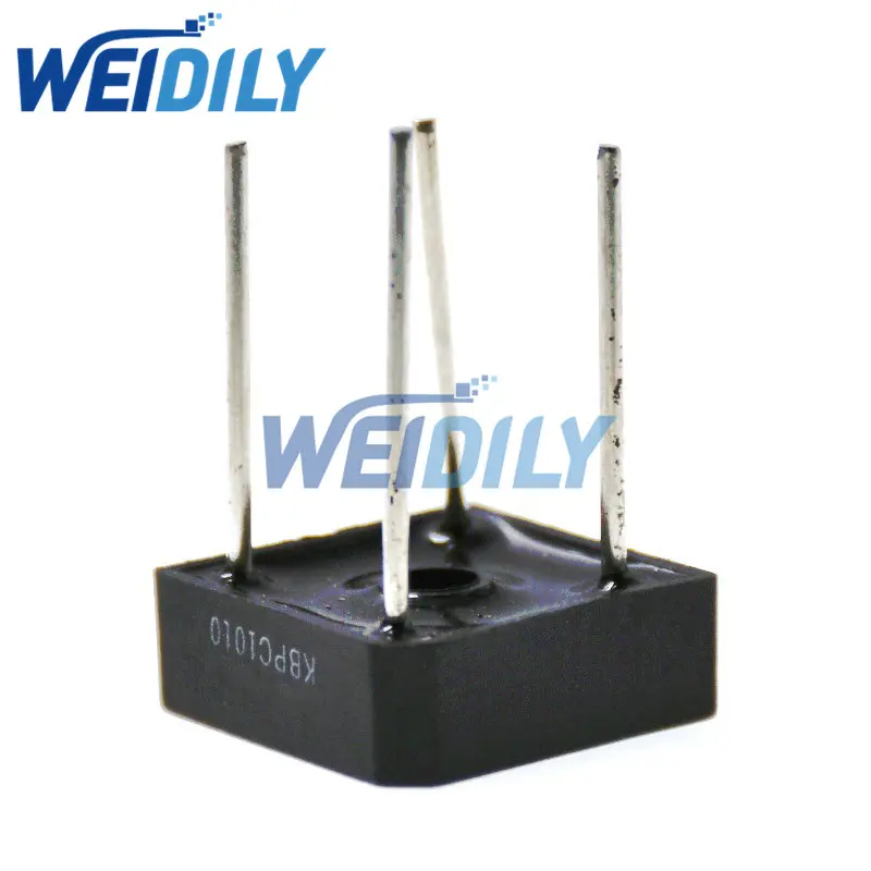 KBPC1010 Diode Bridge Rectifier diode bridge rectifier rectifier diodes electrical rectifier diodes 5PCS 10A 1000V New