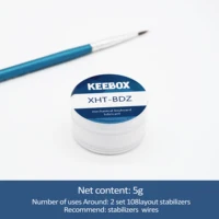 Keebox Krytox GPL205G0 GPL105 XHT-BDZ Mechanical Keyboard Switch Lube Stabilizer Lubing Grease Stabilizer Lubricant Lube Brush - Image 5
