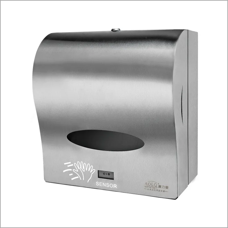 automatic tear-go and sensor toilet towel stainless steel  touchless  paper holder dispenser