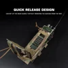 Radio Pouch Walkie-Talkie Bag PRC 152 Drop-down Radios Outdoor Tool MOLLE Belt Pouches for Hunting Vest Plate Carrier 3