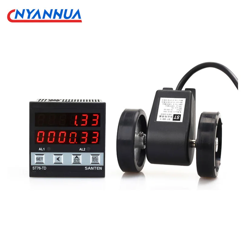 MeterCounterRollerTypeElectronicDigitalDisplayLineSpeedMeter