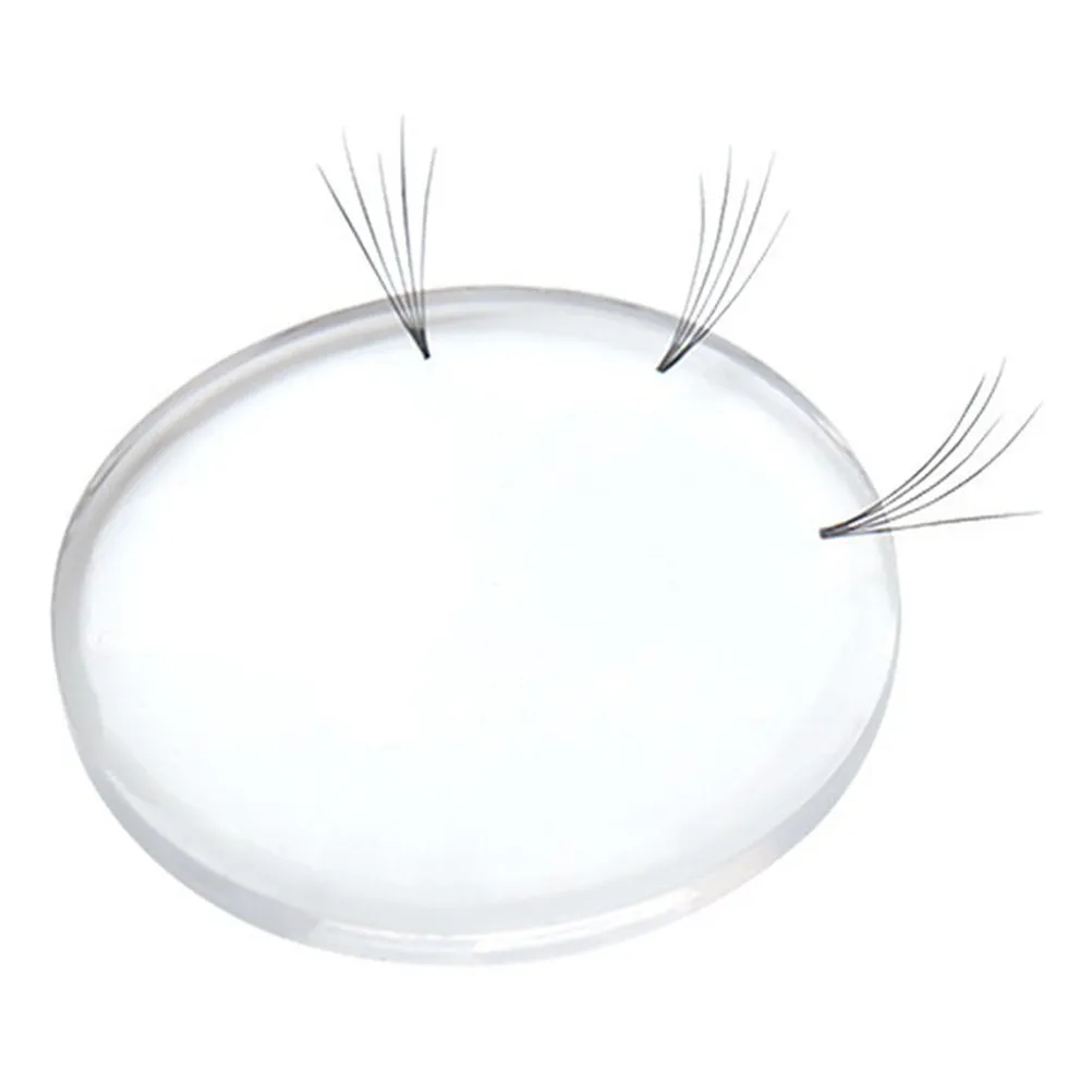 10개 속눈썹 실리콘 패드 래피드 블루밍 래쉬 홀더 전문 속눈썹 연장 용품 그래프팅 도구 이지 팬 볼륨