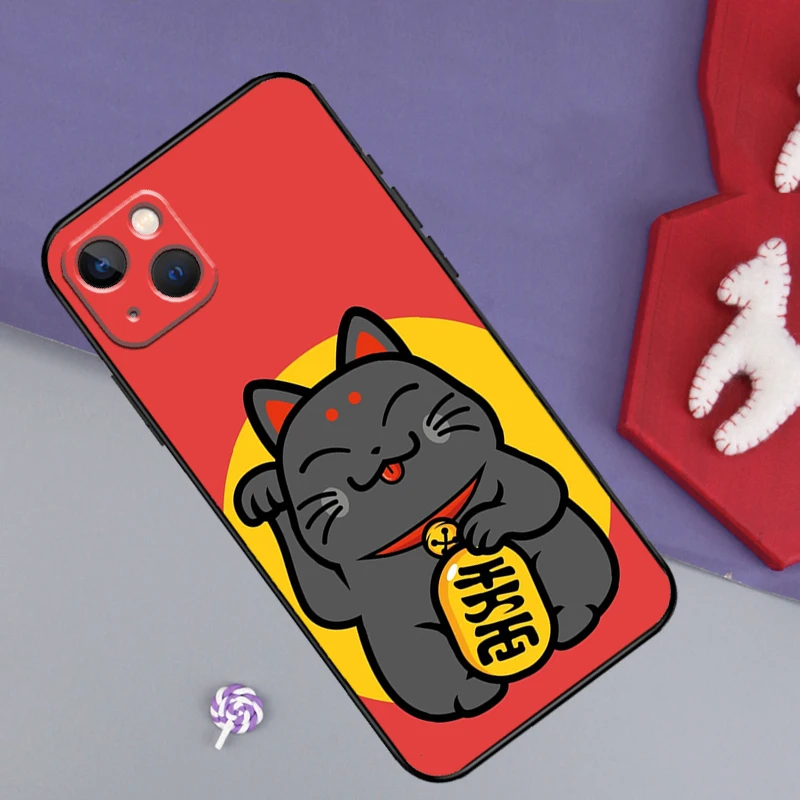 Iphone 12 Pro Max Japanese Cat Cover | Iphone 14 Pro Max