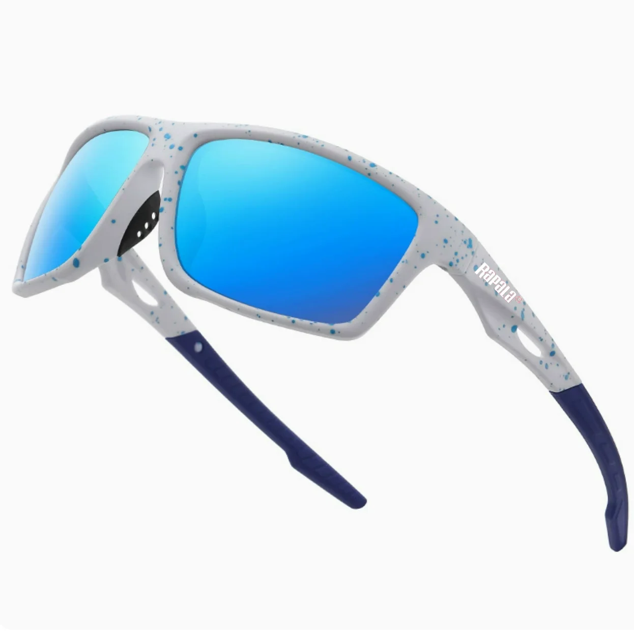 Rapala Dot Hole Design Glasses Anti-ultraviolet Classic Polarized Sunglasses for Fishing Riding Driving Outdoor Mountaineering