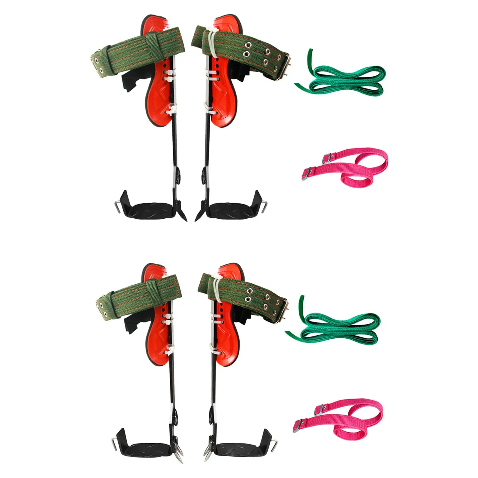 Tree Climbing Spikes Lanyard Rope Pedal Tools for Hunting Equipment ...
