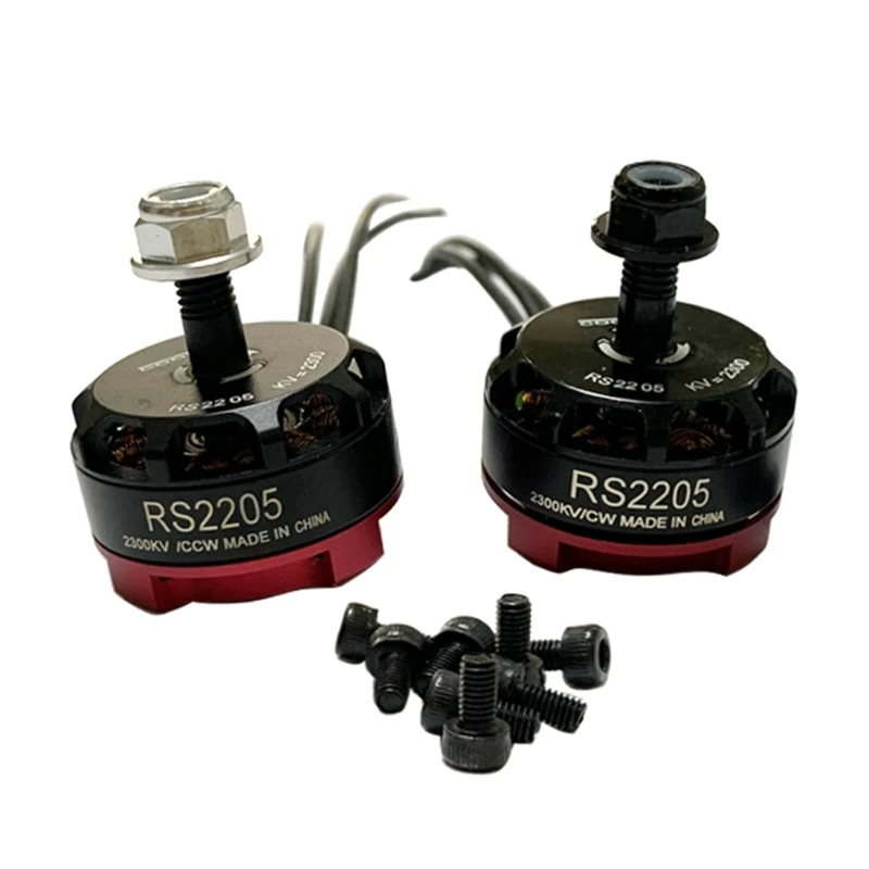 

RS2205 2205 2300KV CW CCW Brushless Motor for 2-6s FPV QAV250 X210 Drones Multicopter Accessories