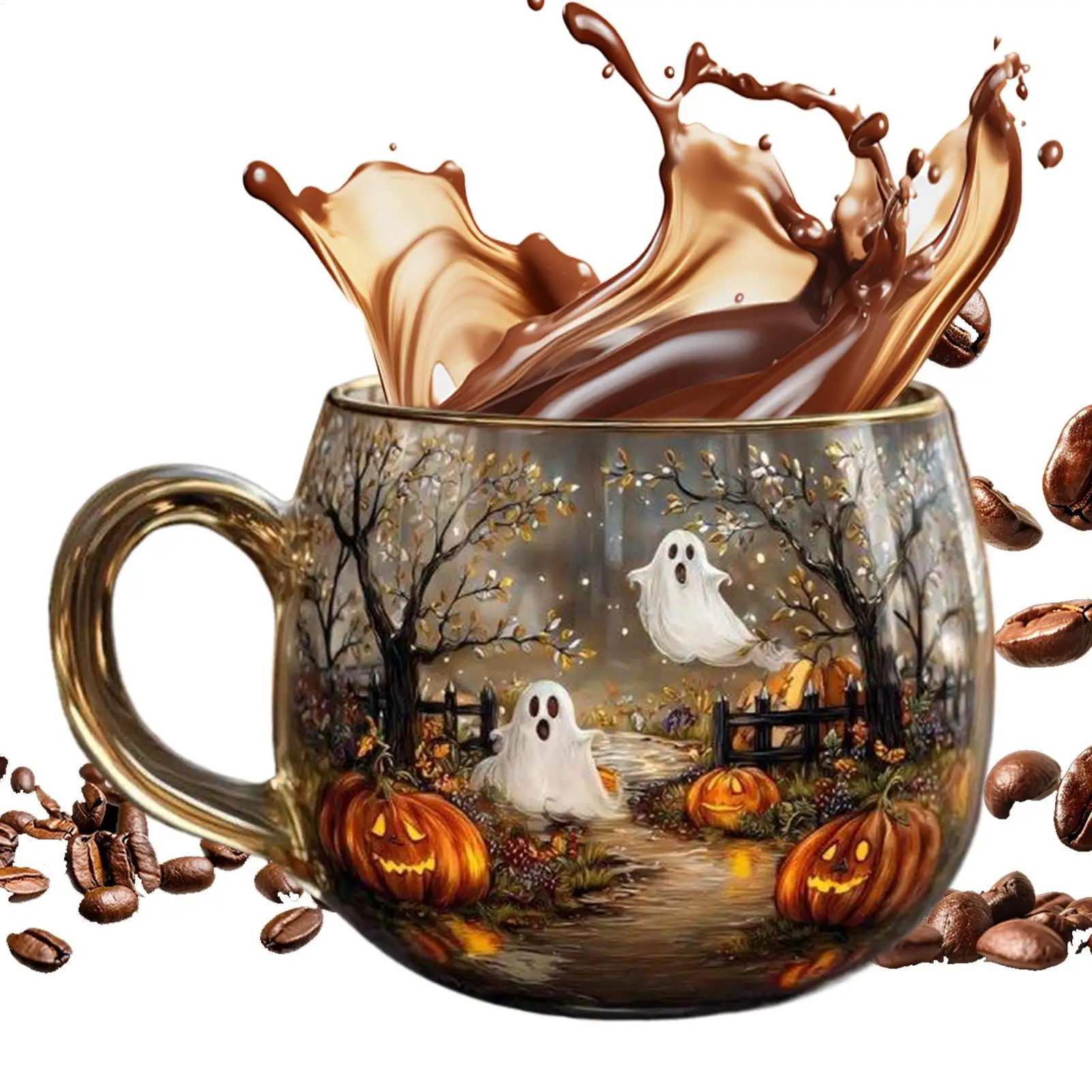 Royelux Halloween Glass Cup