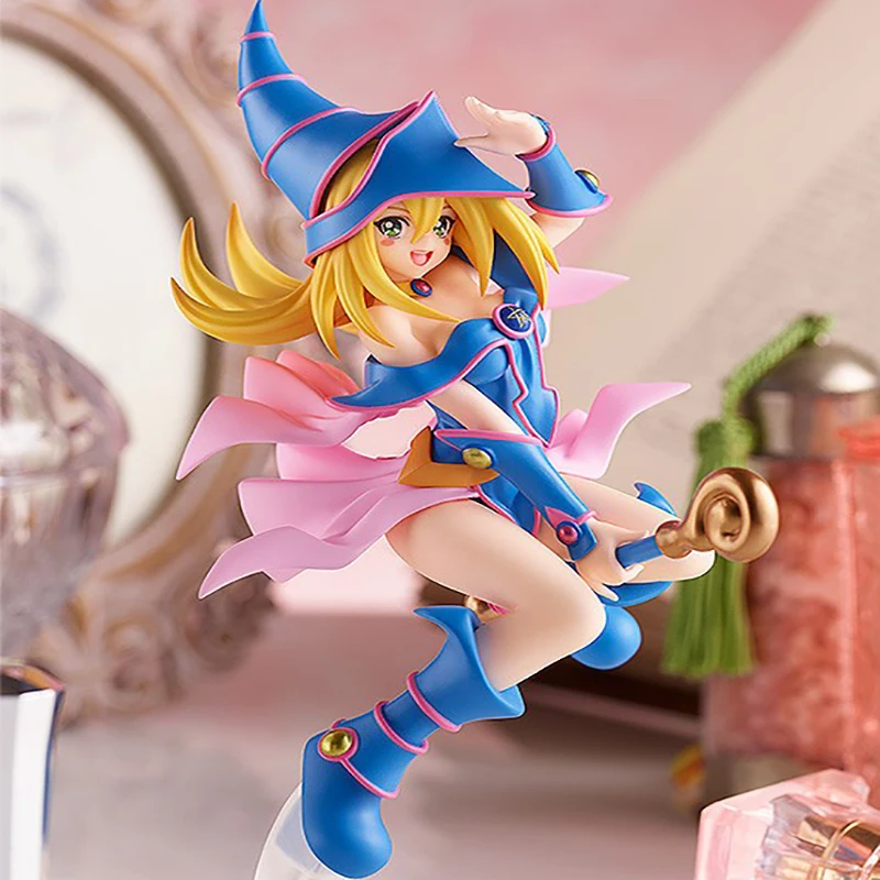 

Original spot Mf Up Parade Yugioh Duel Monsters Dark Black Magician Girl Pvc Action Figure Model Pop Speelgoed