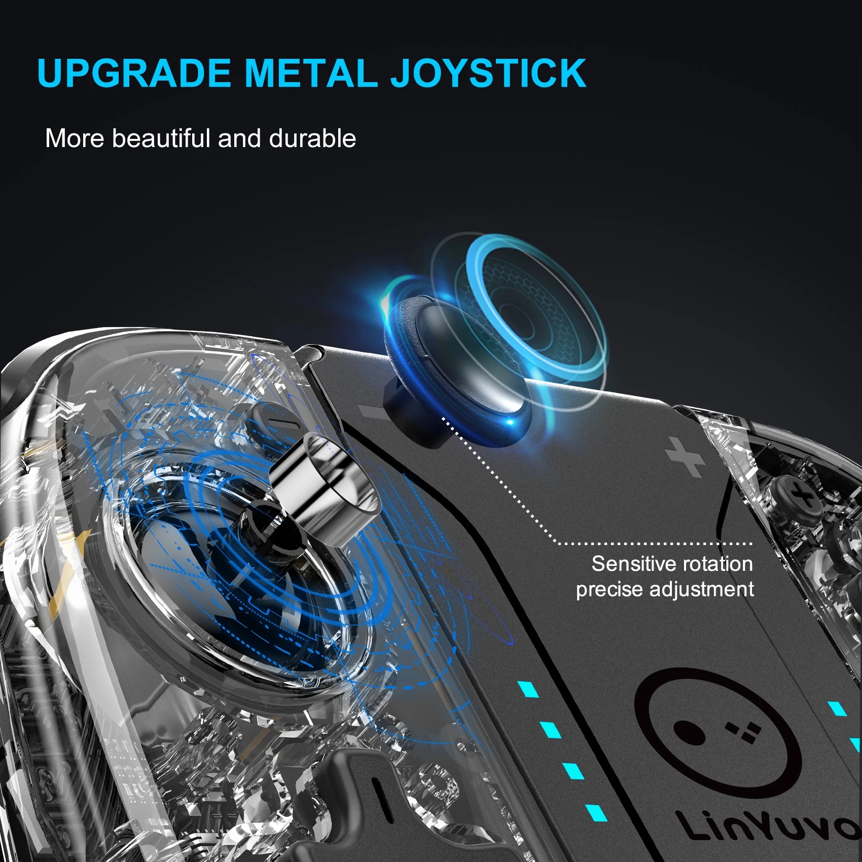 LinYuvo 8 LED  ü е  Ʈѷ(ġ  OLED), ͺ//6 ̷/ũ KS58