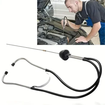 Stetoscopio per auto Motore per auto Stetoscopio a cilindro versatile Strumenti per l'udito automobilistico Accessori professionali per auto
